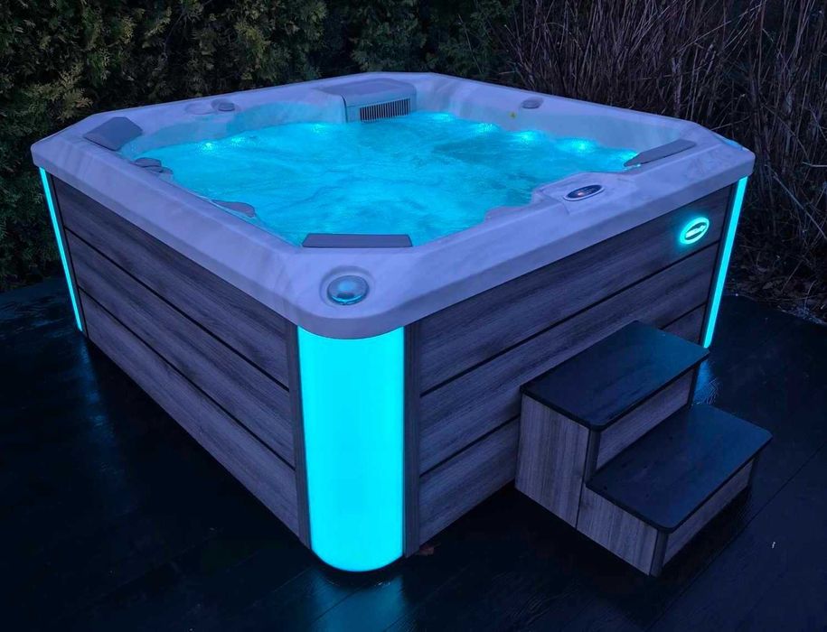Wanna z hydromasażem TEBAS LuxSpa KAMSIA 6osobowa jacuzzi ogrodowe