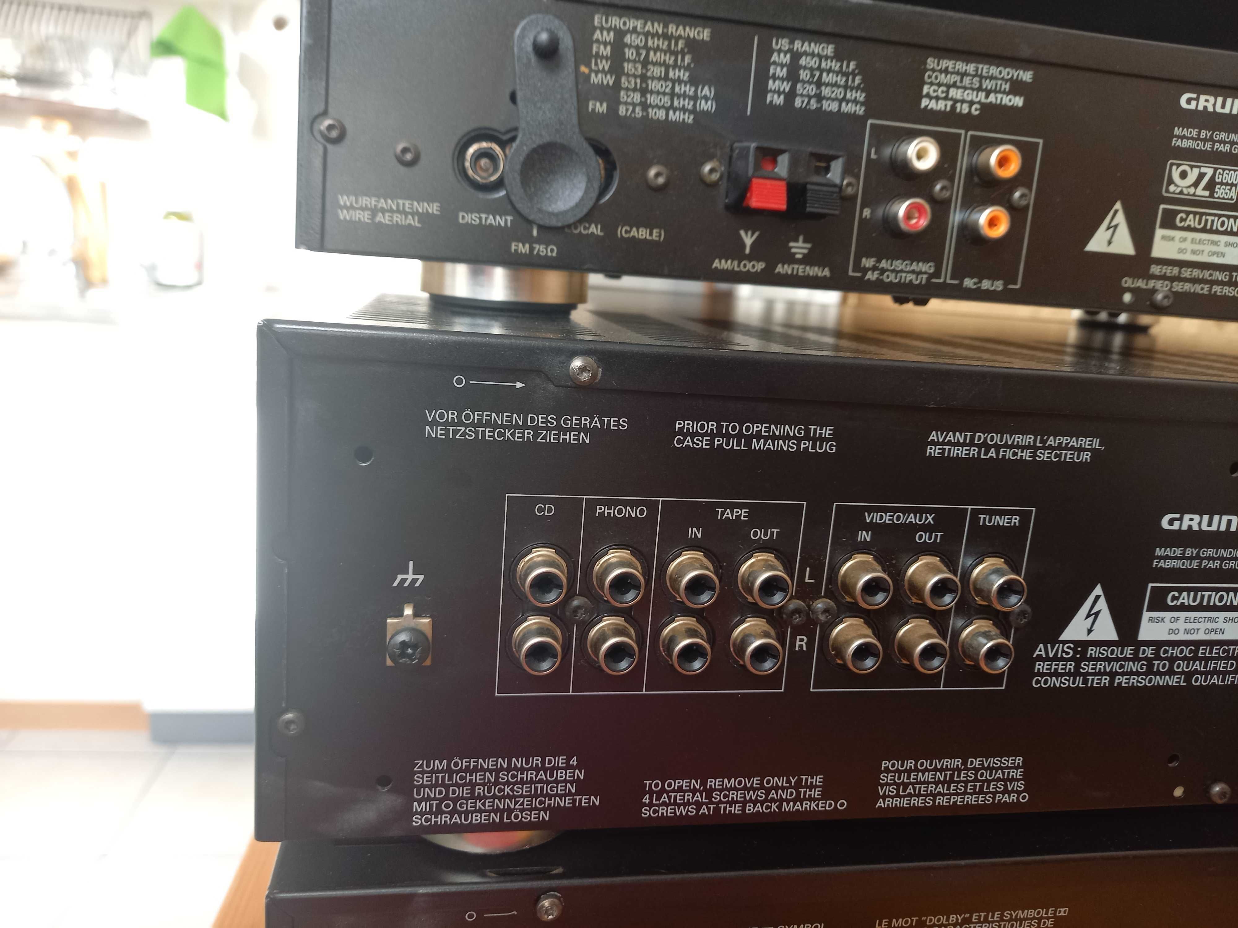 GRUNDIG wieża 4 elementy V303 / T301 / CD301 / CF303