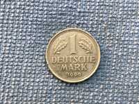 Монета Deutsche Mark 1990 год