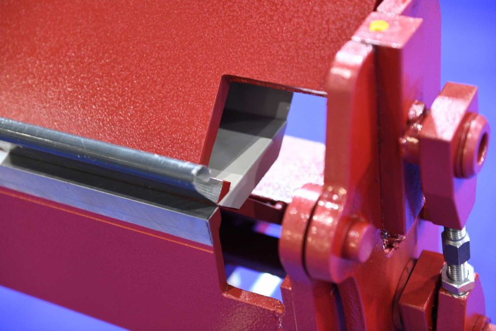 Giętarka zaginarka do blach RED 2.5 m 1.0 mm PROD-MASZ nowa