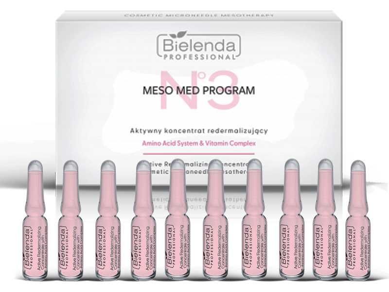 Bielenda Aktywny Koncentrat Redermalizujący Aminokwasy Witaminy 10x3ml