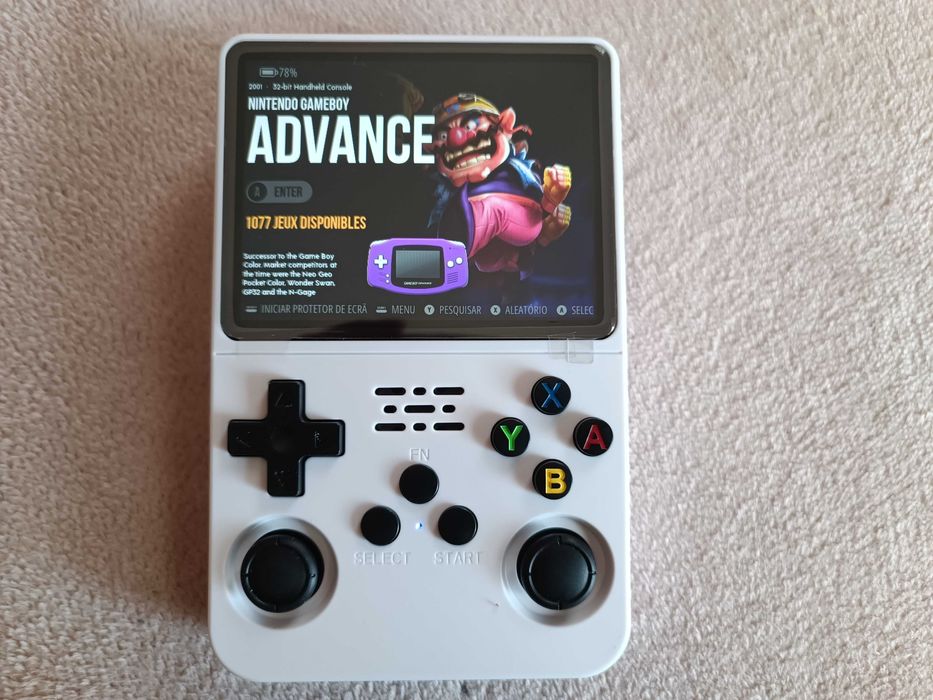 Consola portátil R36S cheia de jogos