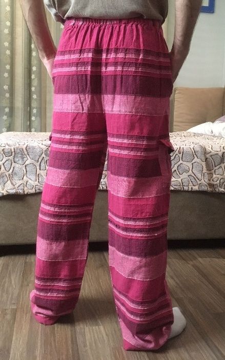 Индийские штаны, унисекс, р-р М, 46-48, эксклюзивные, редкие
