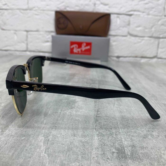 Сонцезахисні окуляри RAY BAN 3016 Clubmaster лінза скло