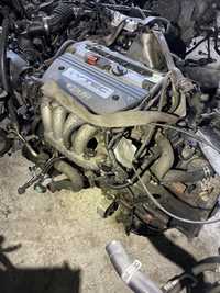 Двигатель K24A4. Honda Element 2005-15г 4WD Коробка Раздатка