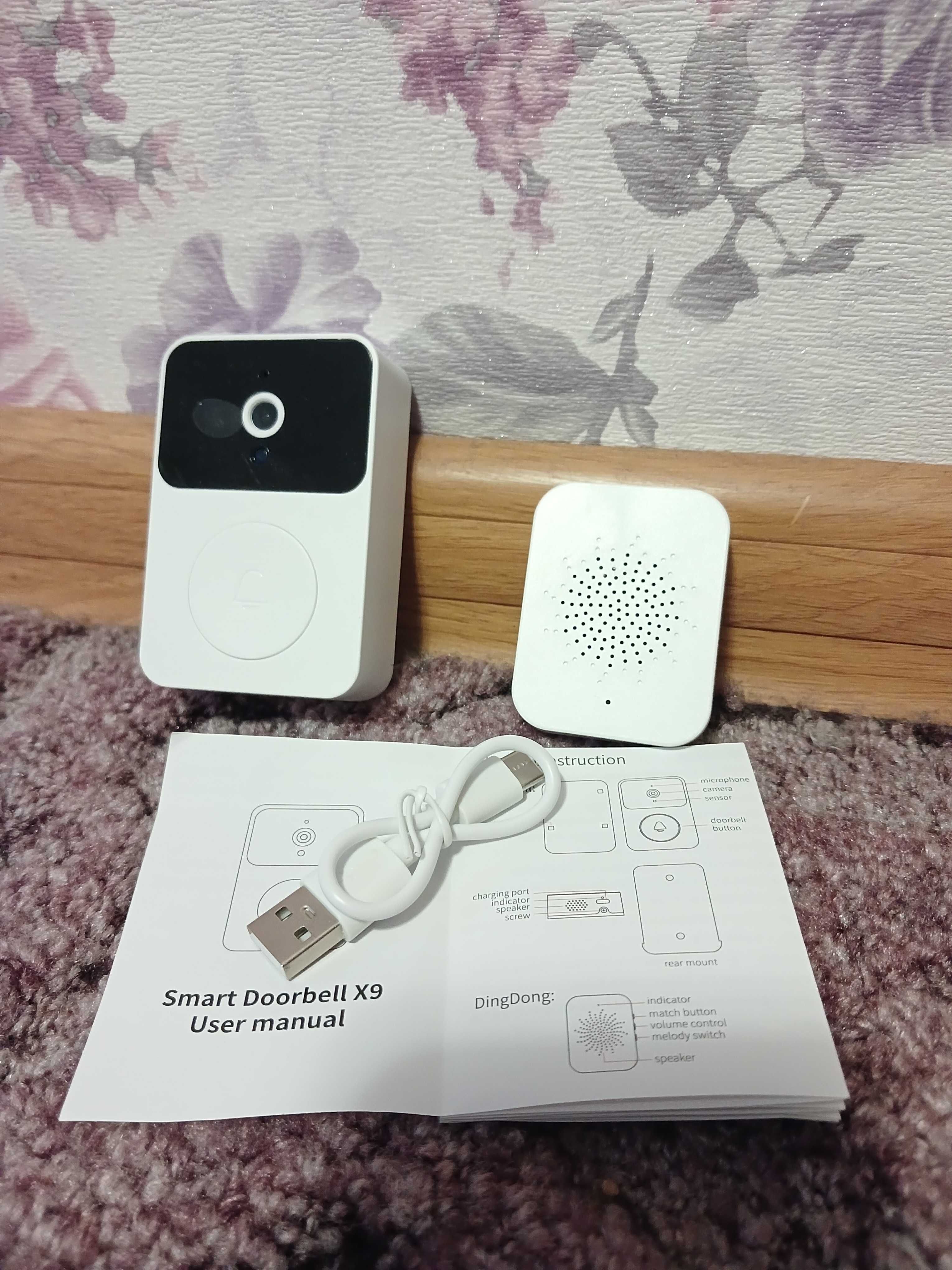 Видеоглазок дверной беспроводной WIFI