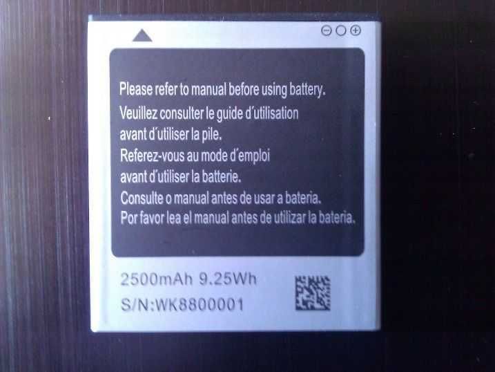 Bateria S/N WK 180001