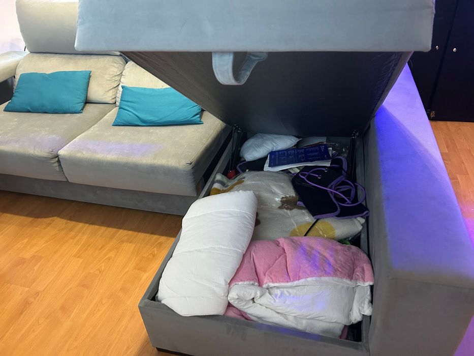 Sofa Chaise longue com arrumacao