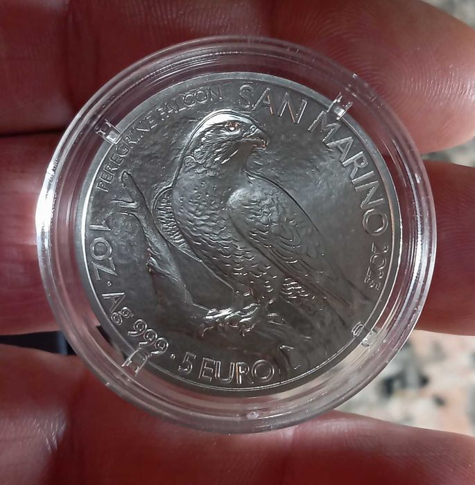 Onça de prata S.MarinoExcelente NOVA