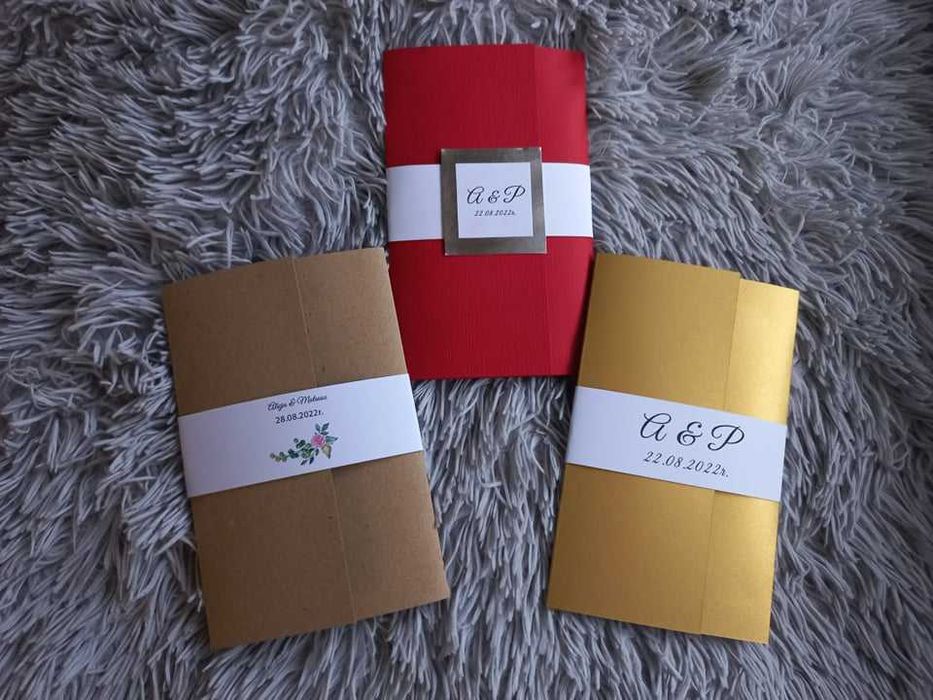 Zaproszenia kopertowe