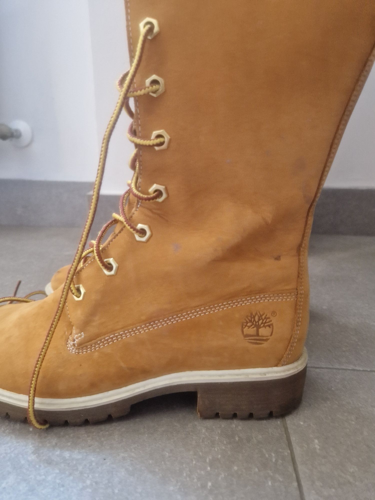 Buty Timberland skóra zamsz