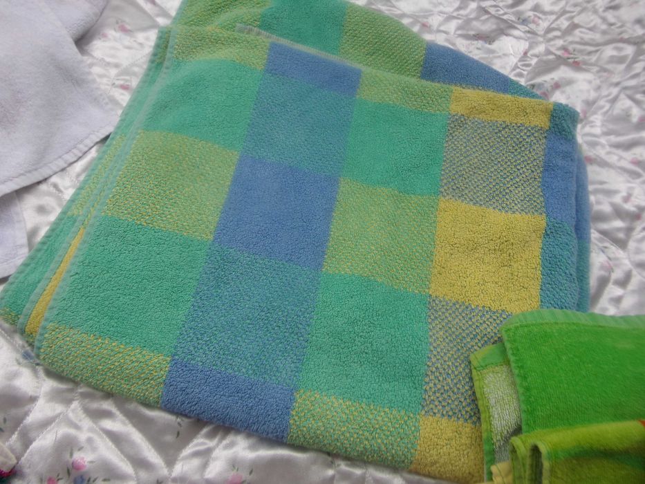 4 Duże Ręczniki plażowe KĄPIELOWe retro super kolory TCM Tchibo