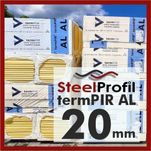 Płyta izolacyjna PIR Górstal termPIR AL okładzina aluminium izolacja