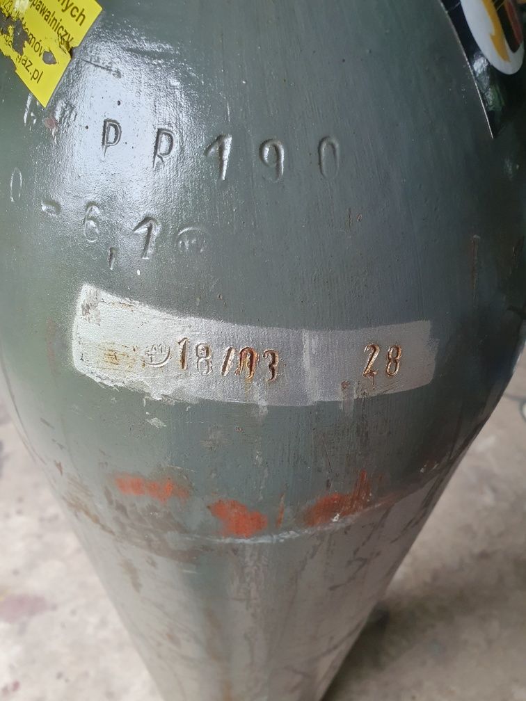Butla 40l Dwutlenek Węgla CO2