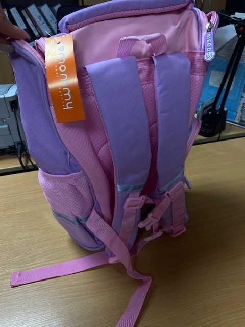 рюкзак шкільний для дівчинки довжиною 32 см