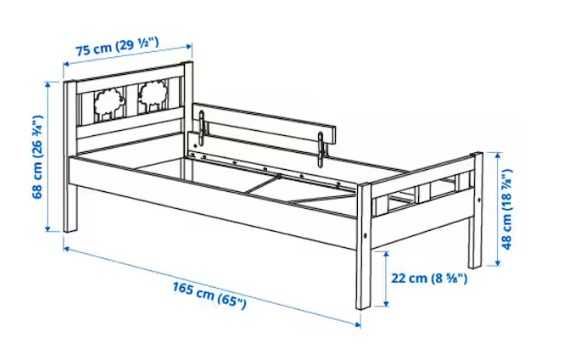 3 Camas Criança IKEA KRITTER