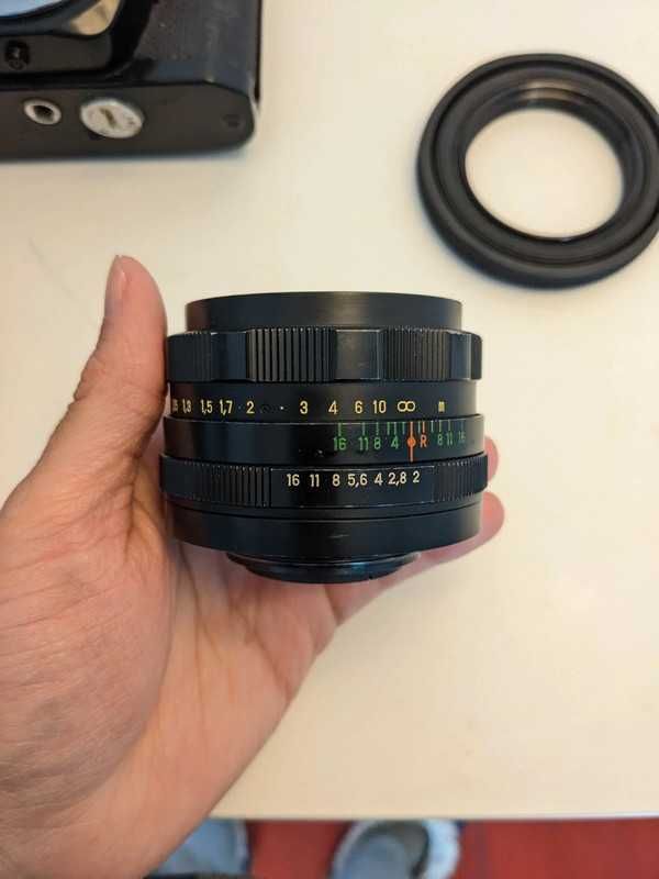 Mir1b 37mm + Helios 44m 58mm + RevueFlex SD1