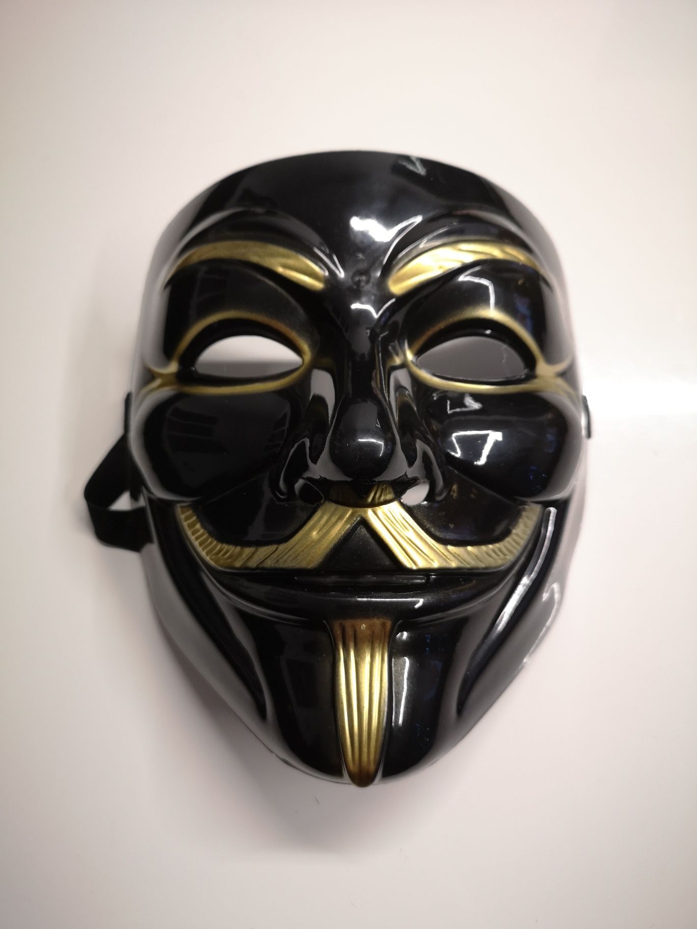 Maska karnawałowa anonymous czarna