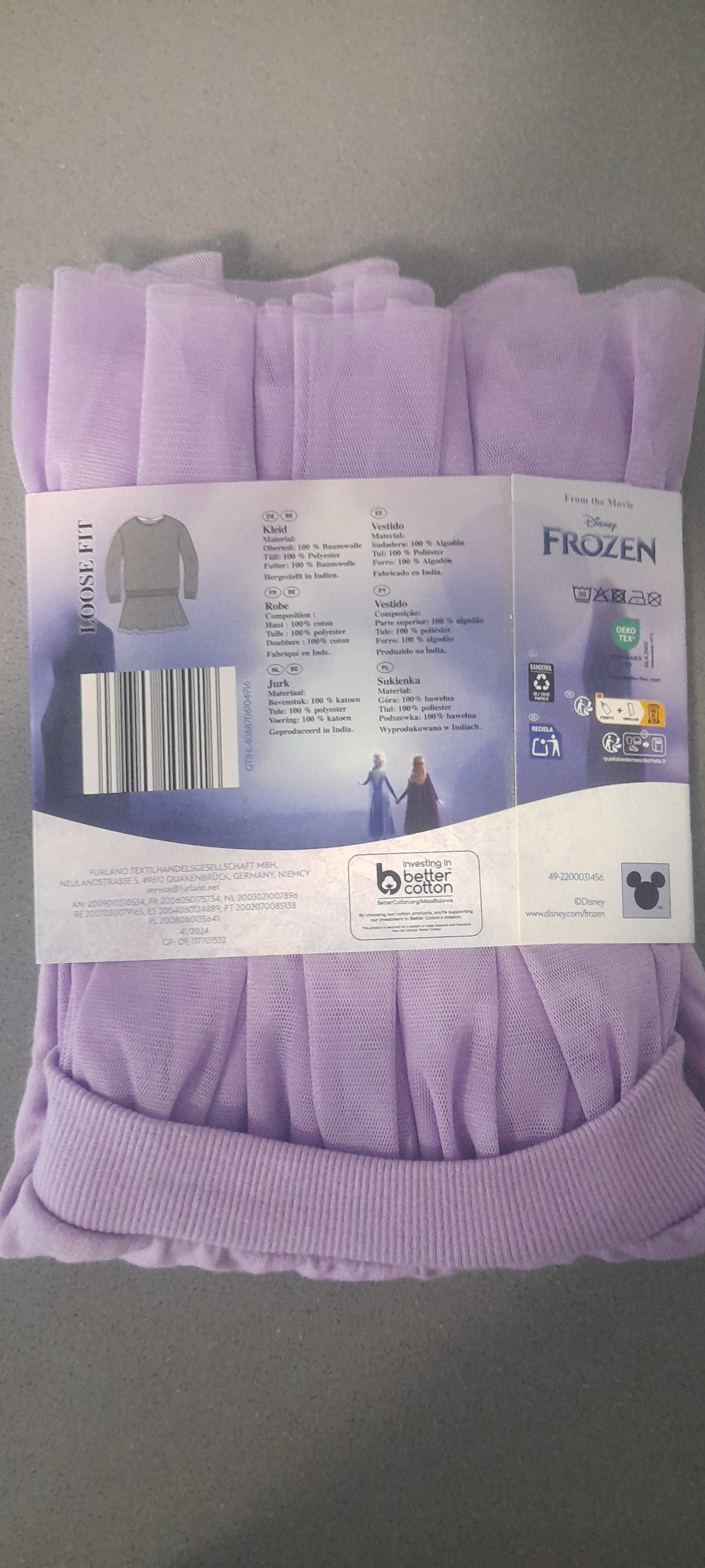 Vestido menina frozen