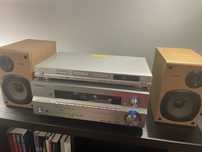 Pioneer VSX-915 plus DVD DV-370 plus głośniki Sony, pilot Warszawa