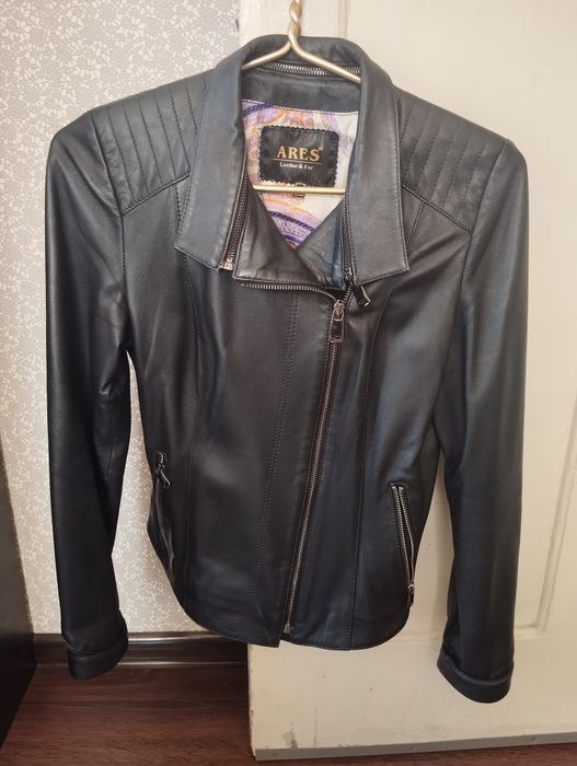 Натуральная кожаная куртка