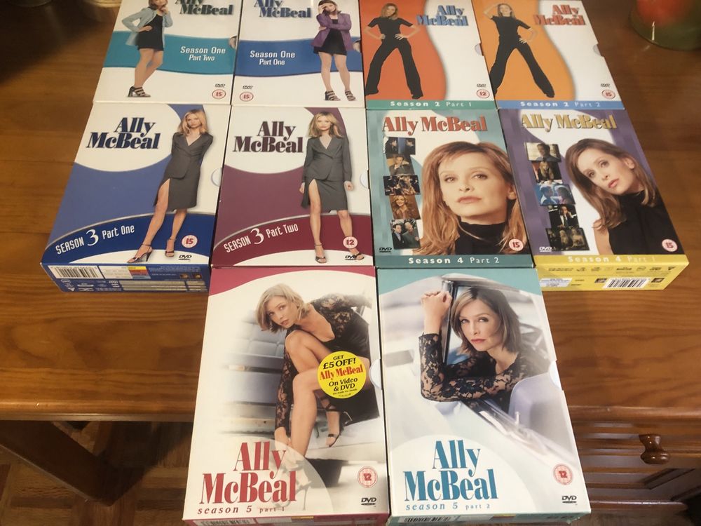 DVD Ally McBeal série completa (temporadas 1 a 5)