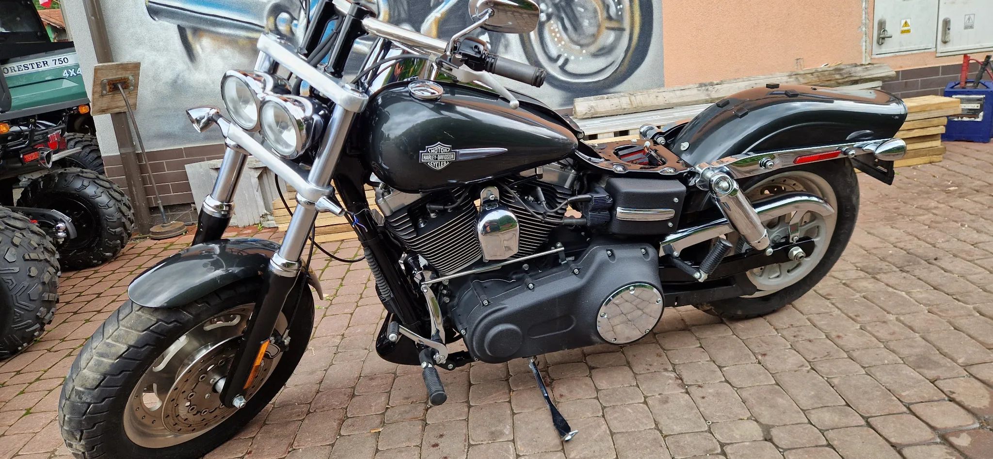 Harley-Davidson Dyna Fat Bob FXDF FAT BOB FXSTI Softail Haritage Dyna Wild Glide Dyna Springer