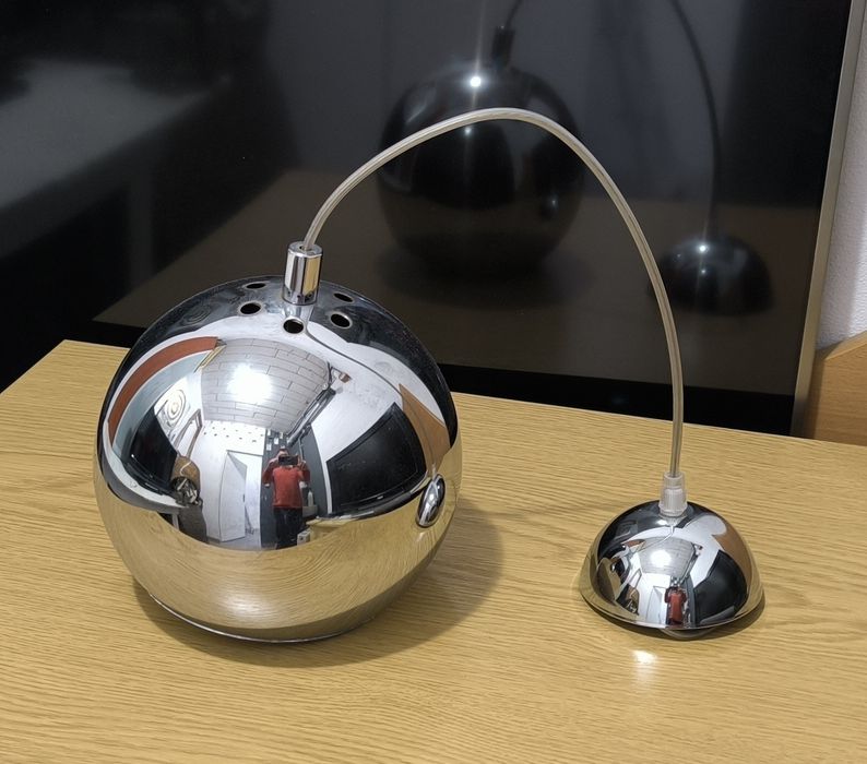 Lampa wisząca kula Cosmos chrom średnica 20cm