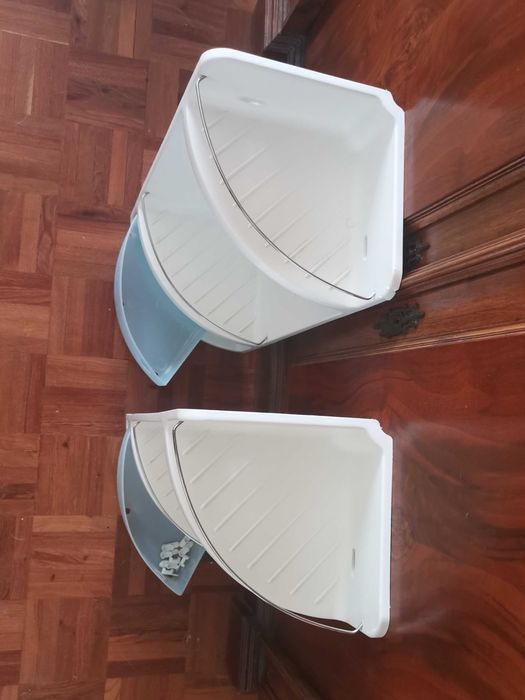 Suporte de canto duche c/ gaveta -  Dim 50x20x20 cm  6€ / 12€