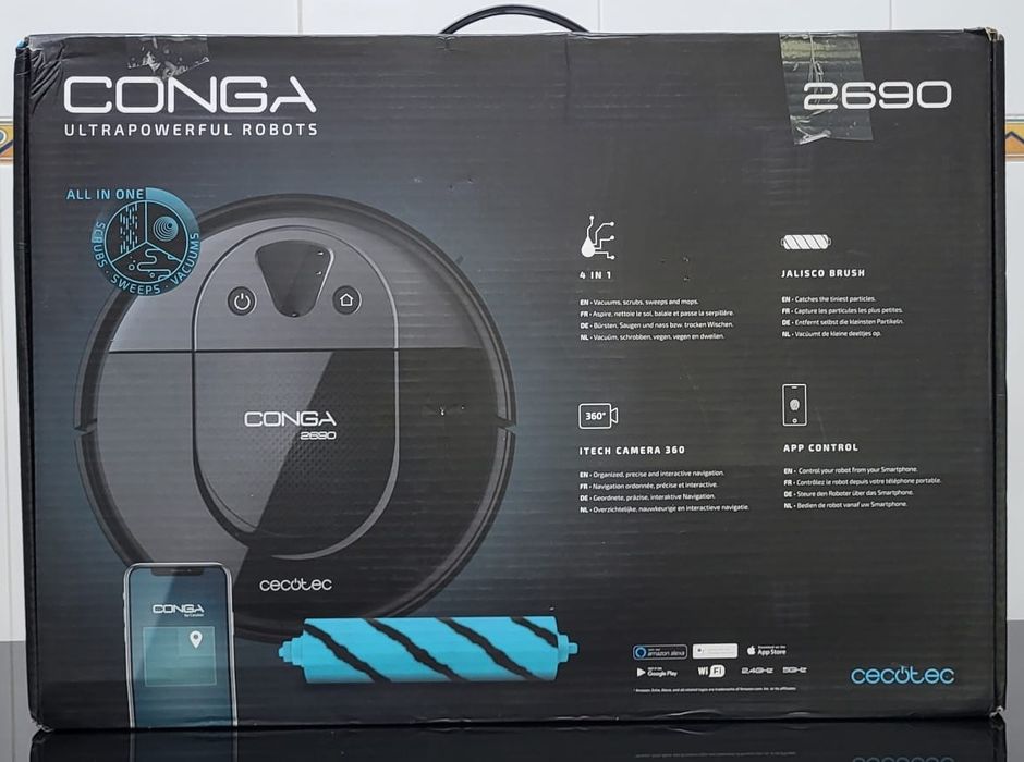 Aspirador Robot Cecotec Conga 2690 ( NOVO )