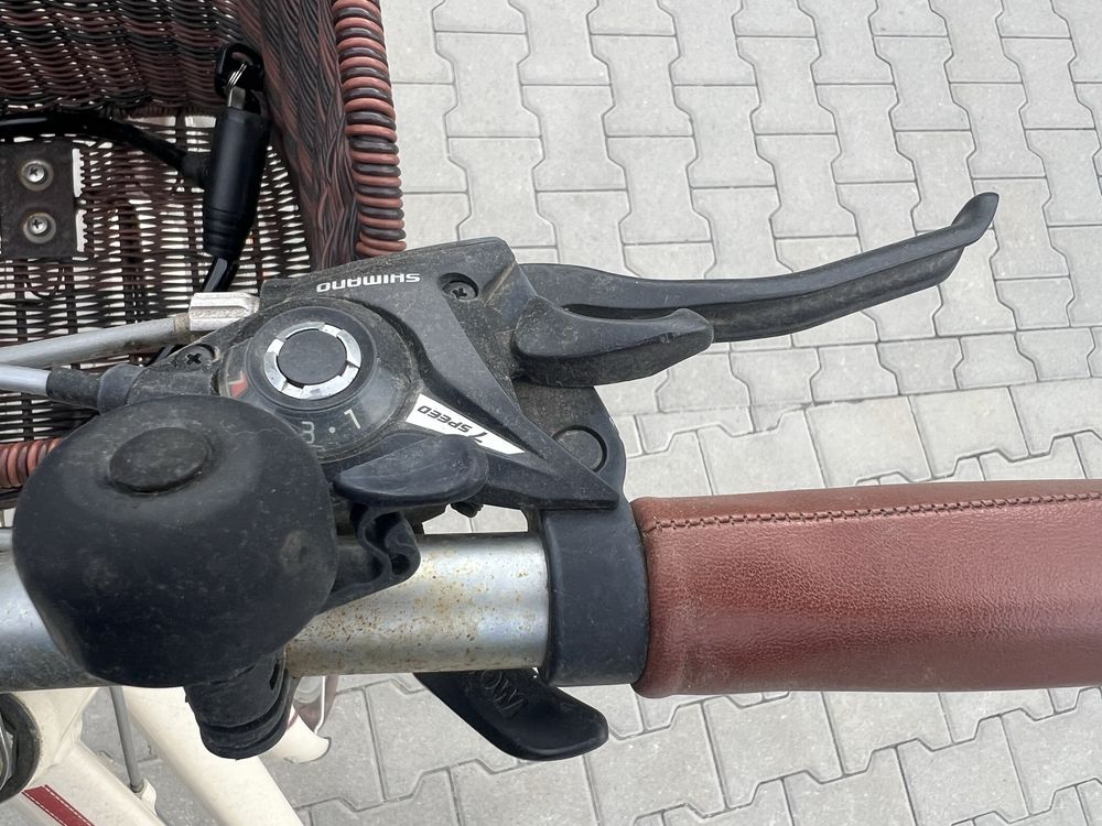 Giant rower damski z koszykiem stan dobry