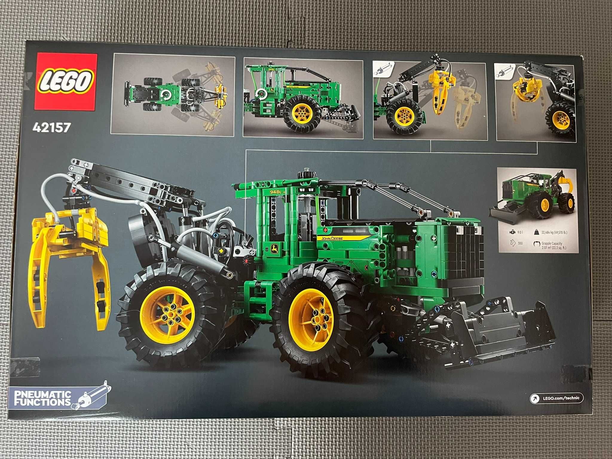 LEGO® 42157 Technic - Ciągnik zrywkowy John Deere 948L-II