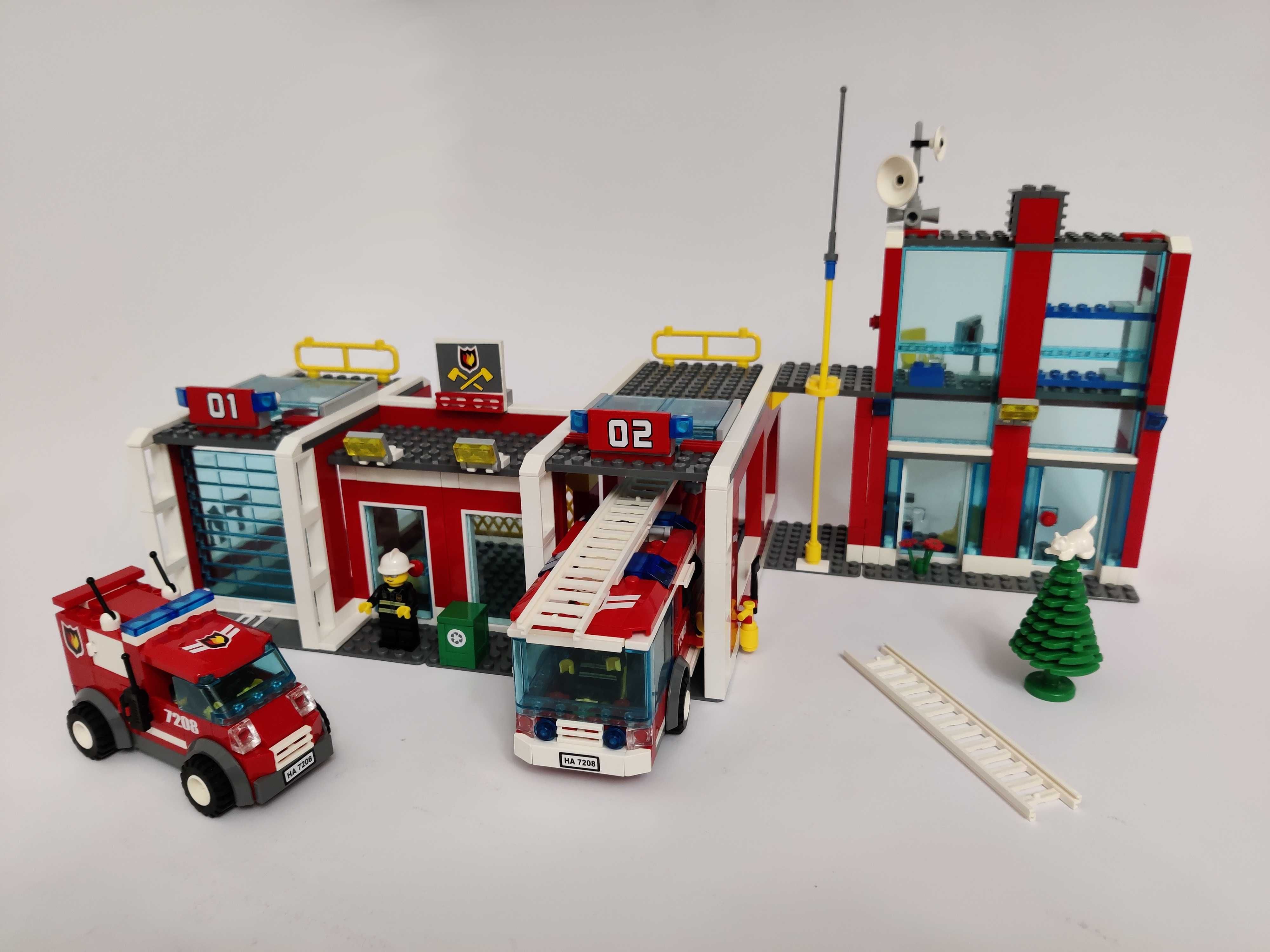 LEGO City Remiza strażacka Fire Station 7208