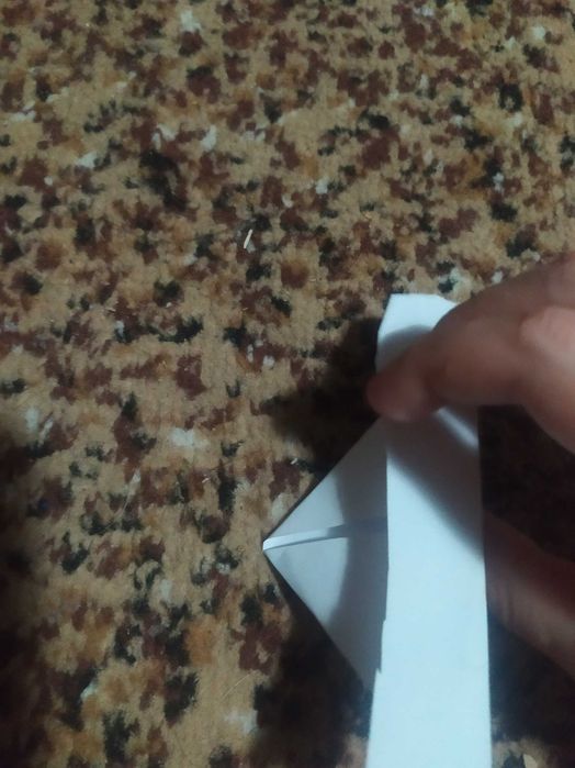 Міні кораблик з паперу