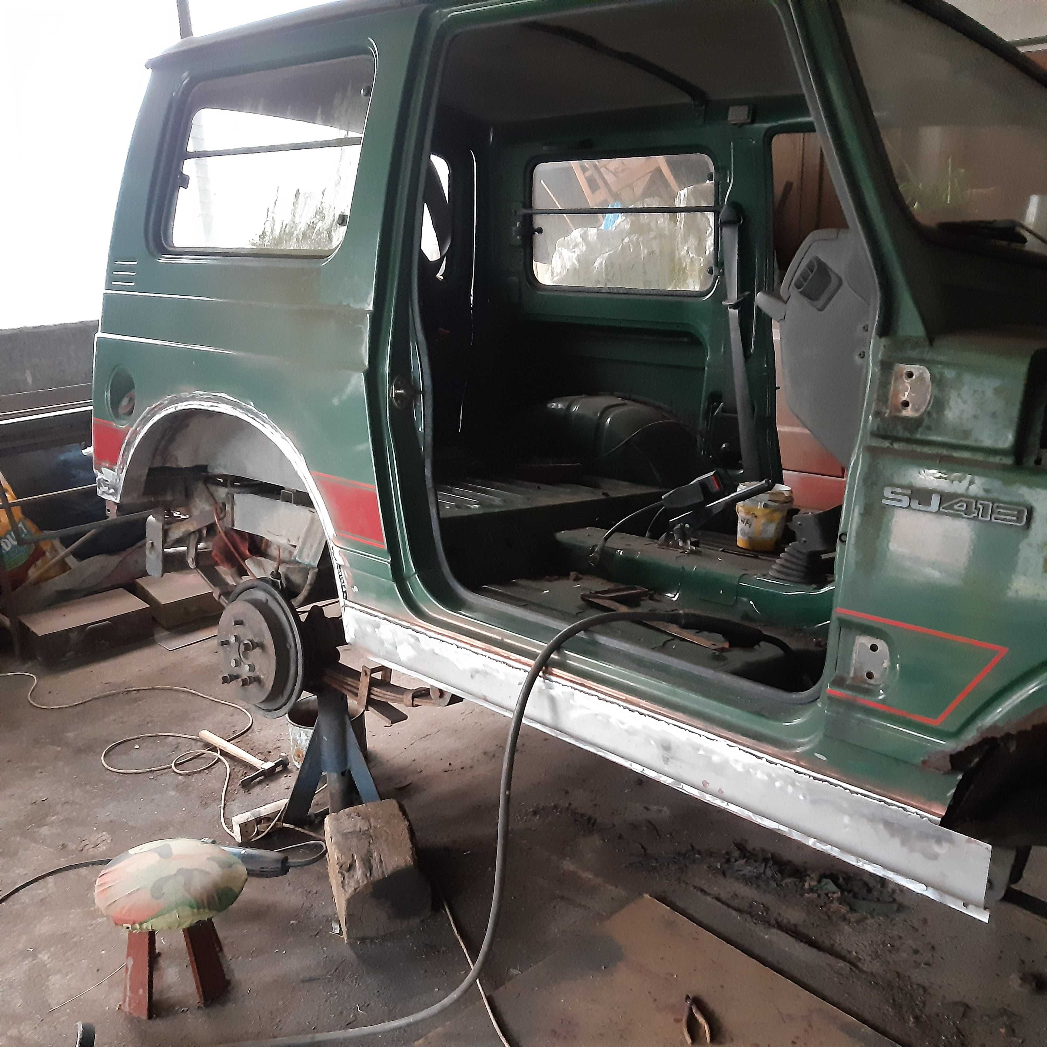 Suzuki Samurai SJ 1.6i 8V vitara projekt do skończenia po blacharce!