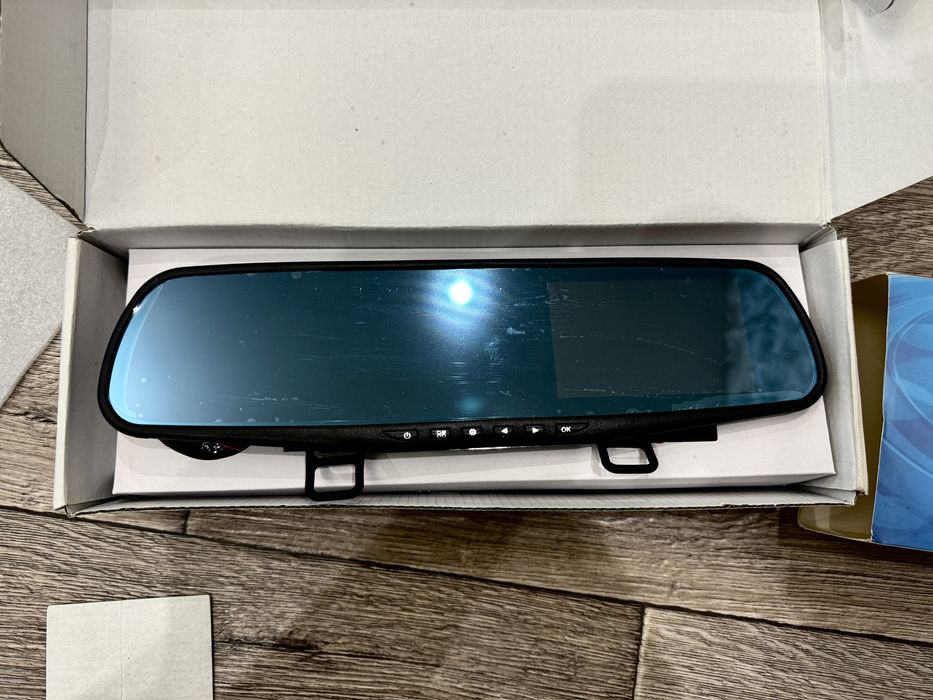 Зеркало видеорегистратор с задней камерой blackbox dvr 1080p