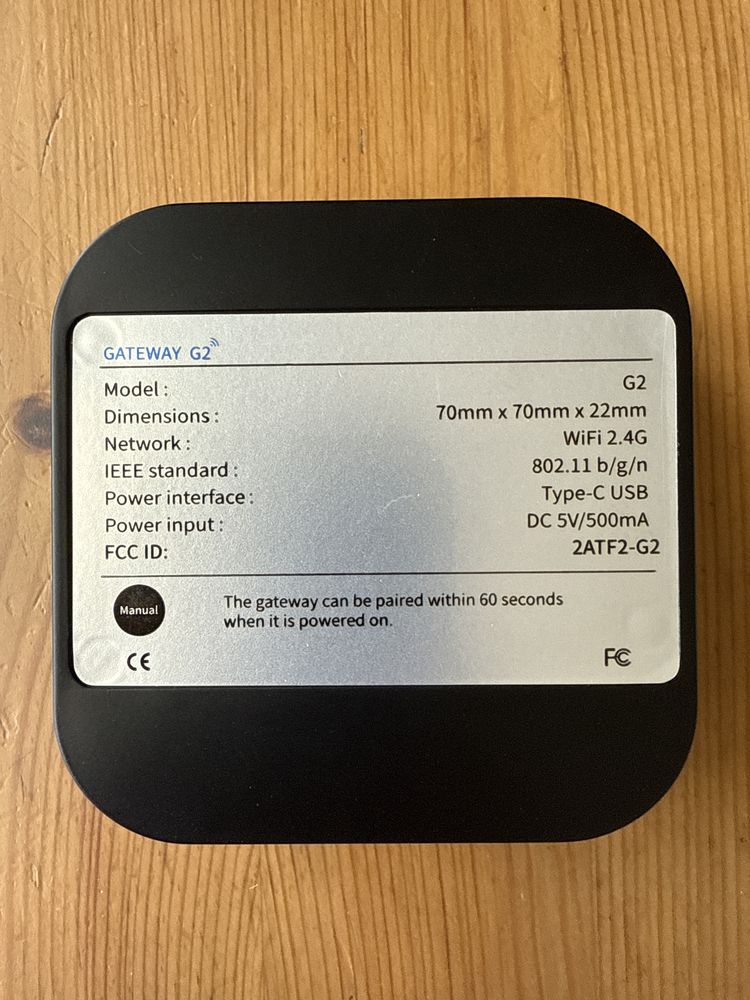 Smart zamek do drzwi Gateway G2
