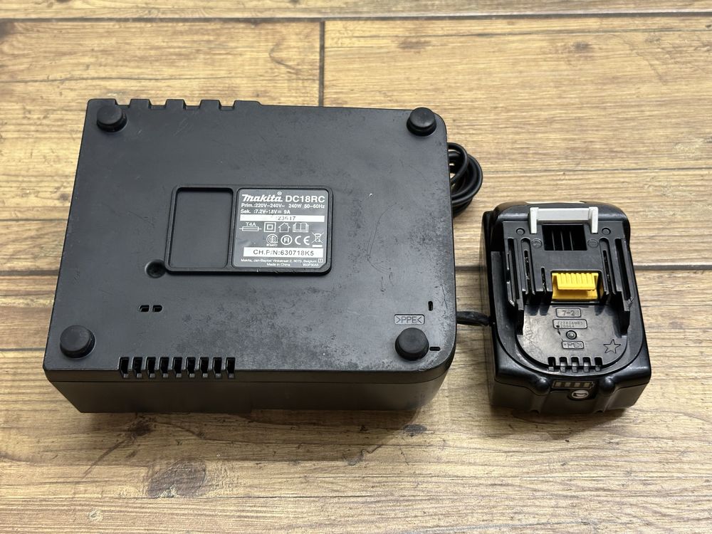 [Zestaw] bateria akumulator 5AH 2022r. / ładowarka LXT DC18RC Makita