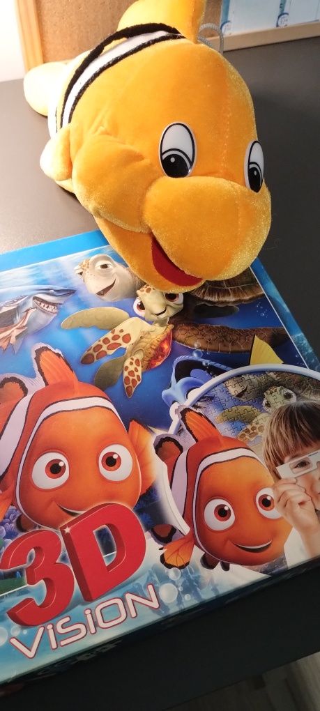 Puzle rybka Nemo 3D