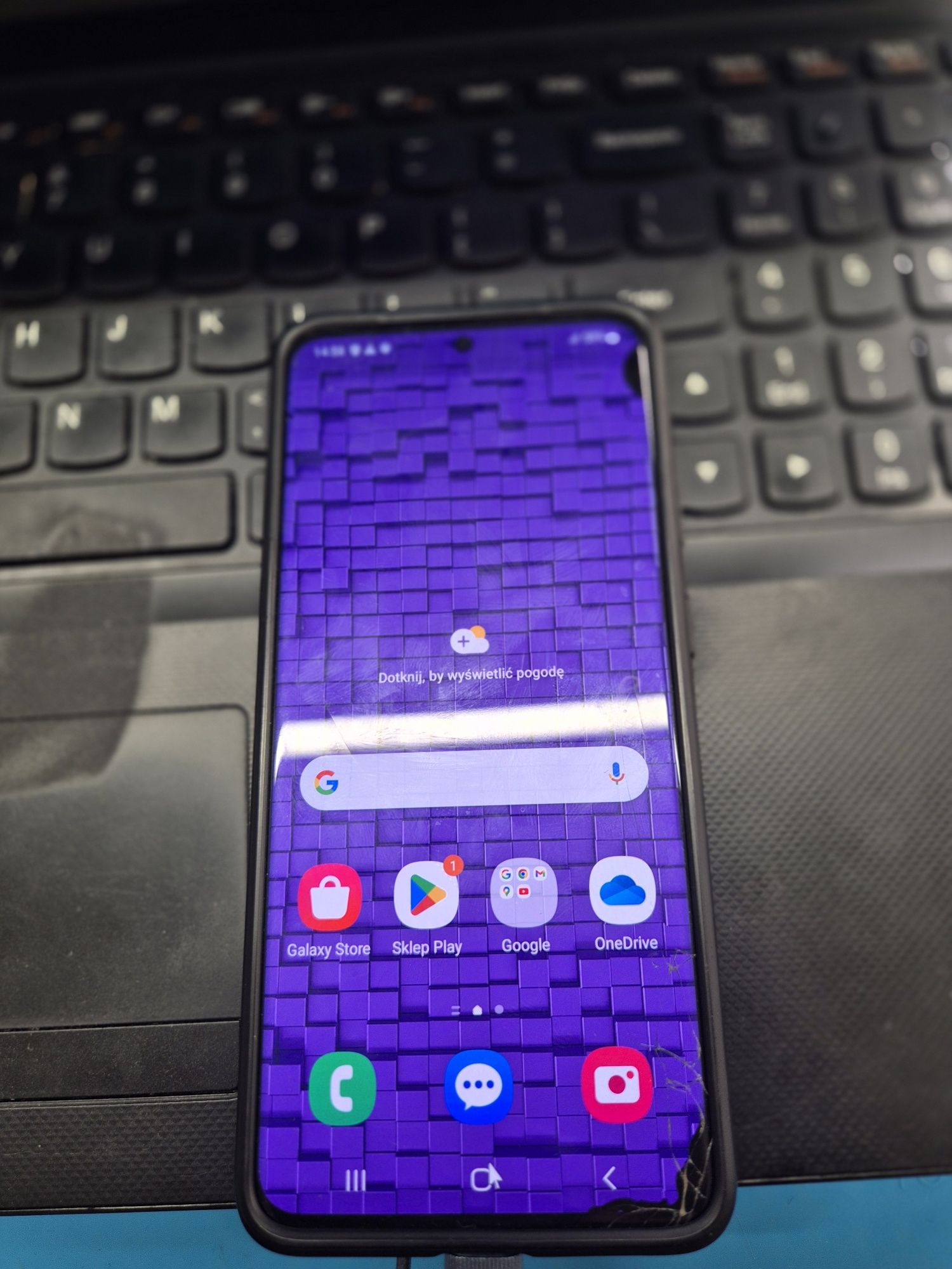 Samsung s20 uszkodzony