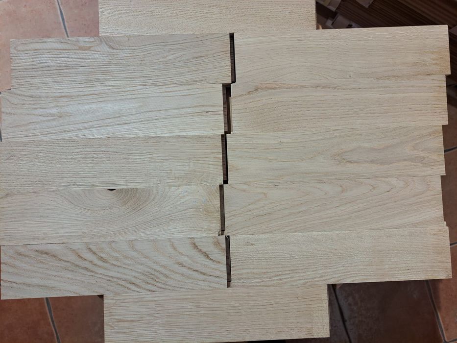 Parkiet DĄB 16x70x250mm III kat 45m2 cena 40zł/m2