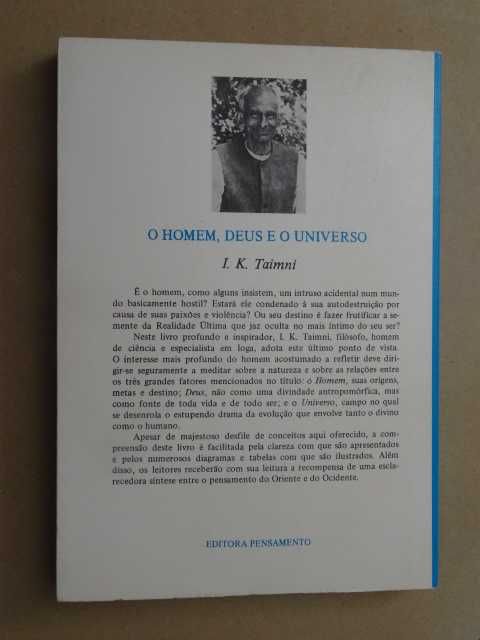 O Homem, Deus e o Universo de I. K. Taimni