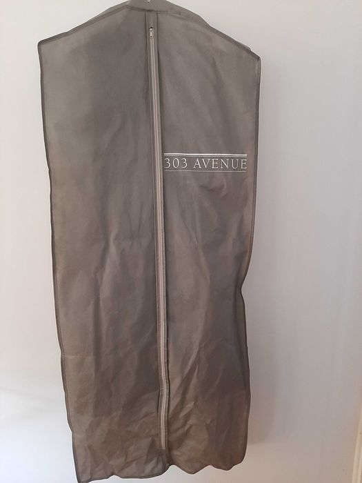 Wełniana szara sukienka rozkloszowana 303 Avenue 36 S