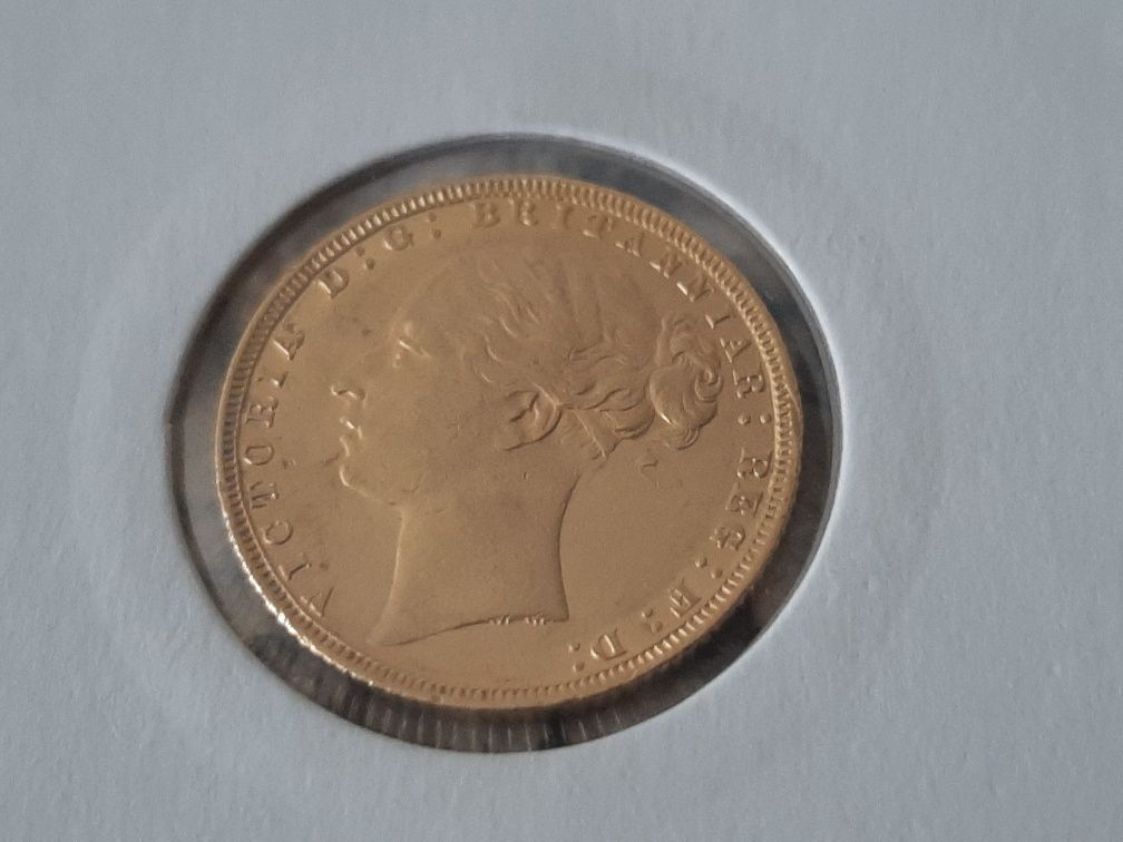 1/2 libra e 2 libras de ouro antigas sec. XIX