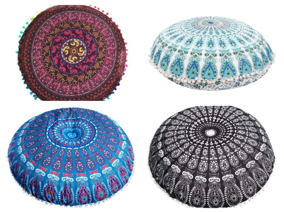 Capas de Almofada Redondas 43cm (vários modelos) - NOVAS