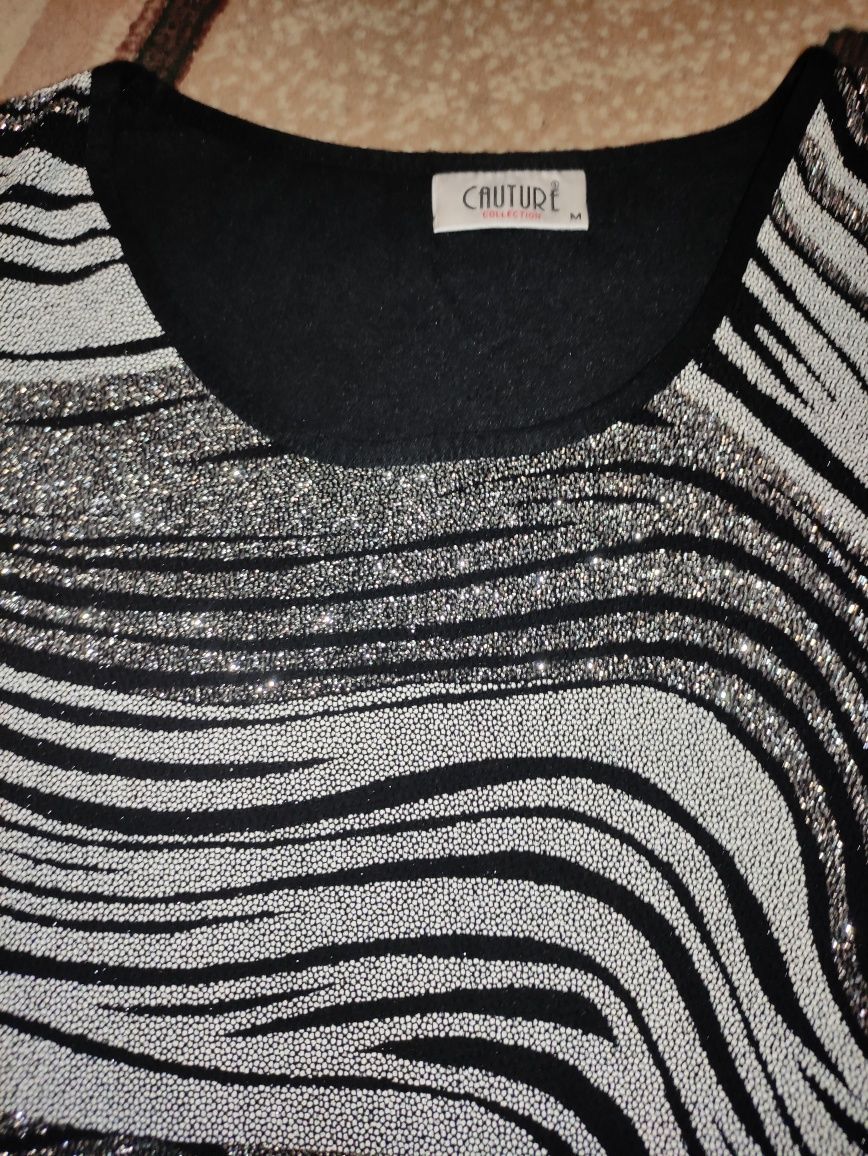 Комплект рубашка с майкой 50-52 серебристый с черным трикотаж