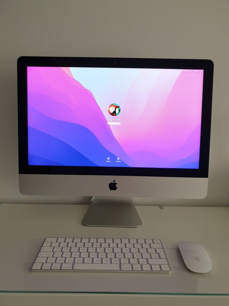 iMac Retina 4K, 21,5 inch (2017) COMO NOVO em CAIXA ORIGINAL