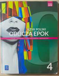 Podręcznik do języka Polskiego "Oblicza Epok 4"