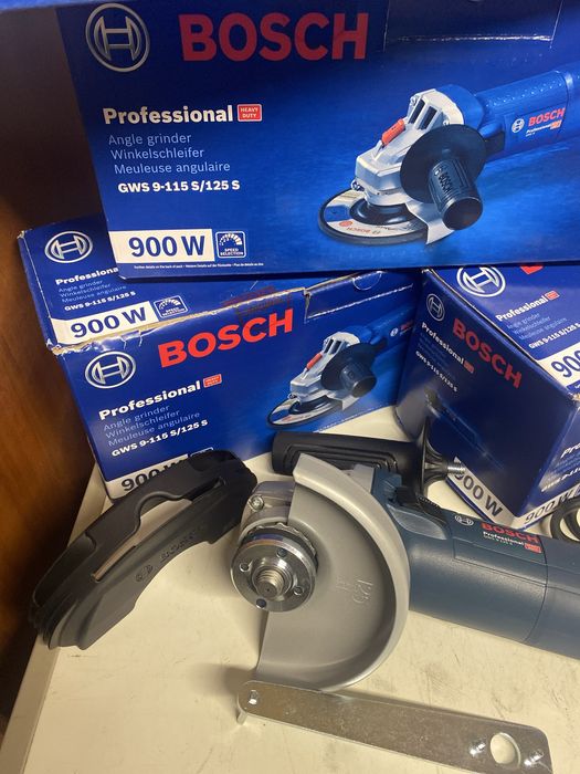 Szlifierka katowa bosch GWS9-125 regulacja obroow oryginalna
