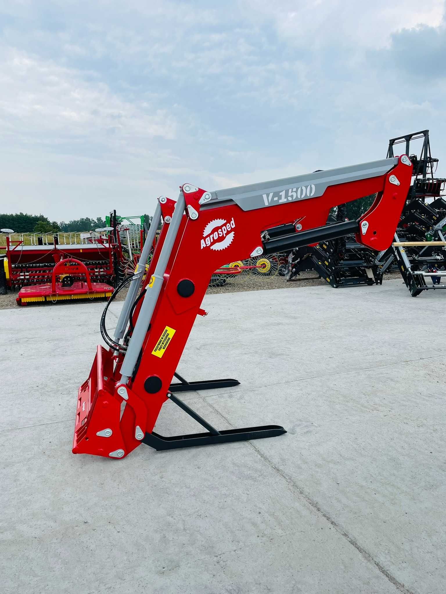 Ładowacz V-1500 AGROSPED nowy solidny tur do URSUS / Zetor / MTZ